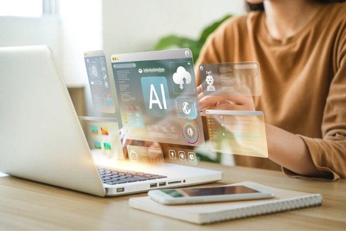 Knowledge worker using AI